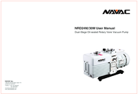 Thumbnail of document Manual - NRD24M/30M - Industrial Vacuum Pumps